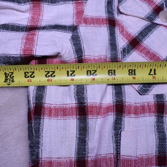 Zara Plaid Oversized Boxy Shirt Jacket Women’s Small Italian Fabric Shacket - Picture 12 of 14